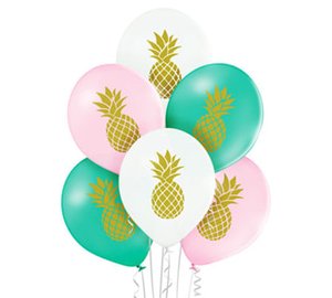 ANANAS 27 CM 6 KPL ILMAPALLO