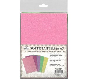JKP GLITTER A5/5ARK SOFTISLAJITELMA