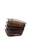 Muubs Snack Bowl Ripe - Smoked Brown S/4 Pcs. - Brown - ONE SIZE