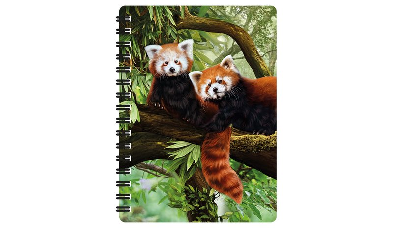 DELUXEBASE 3D RED PANDAS KIERREVIHKO