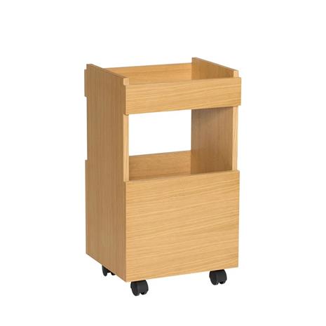 Hä¼bsch - Forma Trolley - Natural - 40x35xh70cm