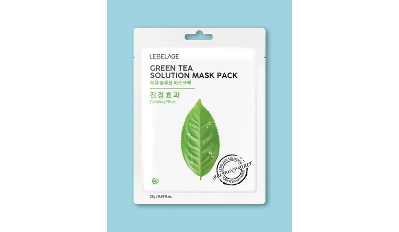 Lebelage Green Tea Solution Mask - 23 ml / 1 sheet