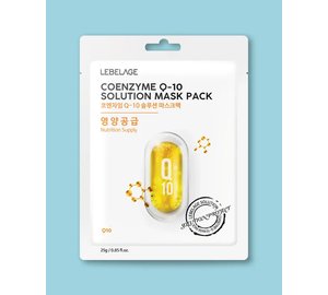 Lebelage Coenzyme Q-10 Solution Mask - 23 ml / 1 sheet