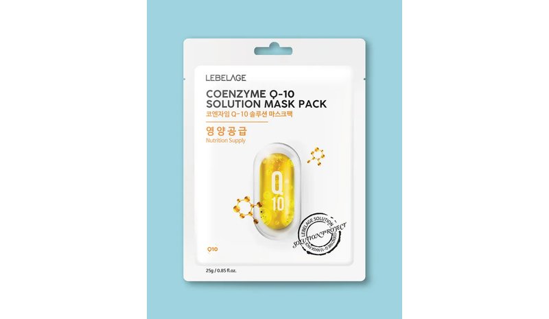 Lebelage Coenzyme Q-10 Solution Mask - 23 ml / 1 sheet