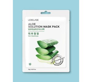 Lebelage Aloe Solution Mask - 23 ml / 1 sheet