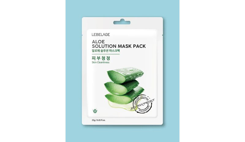 Lebelage Aloe Solution Mask - 23 ml / 1 sheet