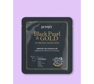 Petitfee & Koelf Black Pearl & Gold Hydrogel Mask Pack - 32 g / 1 sheet