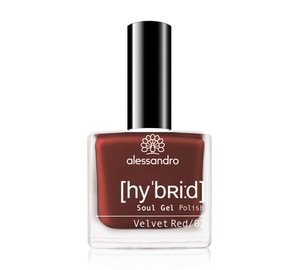 Alessandro Hybrid Kynsilakka 8 ml Velvet Red