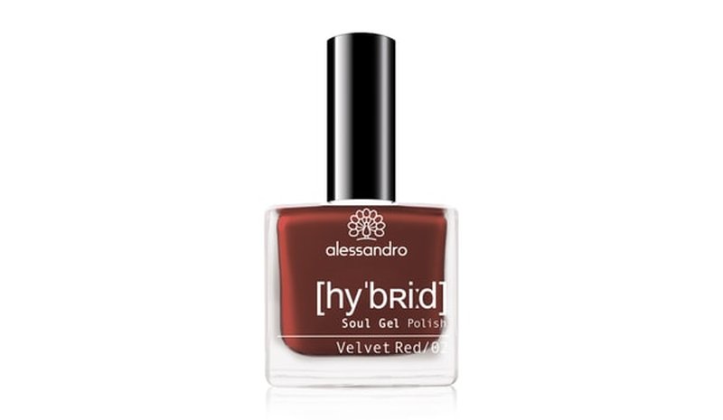 Alessandro Hybrid Kynsilakka 8 ml Velvet Red