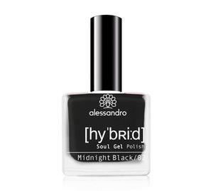 Alessandro Hybrid Kynsilakka 8 ml Midnight Black