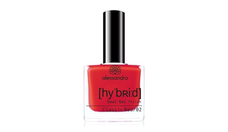 Alessandro Hybrid Kynsilakka 8 ml Classic Red