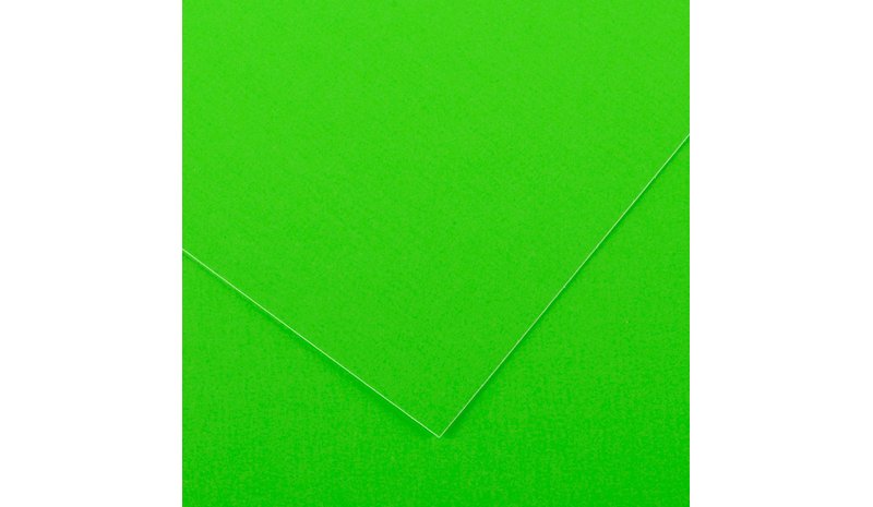 CANSON FLUO GREEN 50X65CM Vä?RIKARTONKI