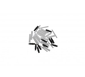 EUMER MICRO KATKAPUT ME 3X10MM MUS 10KPL