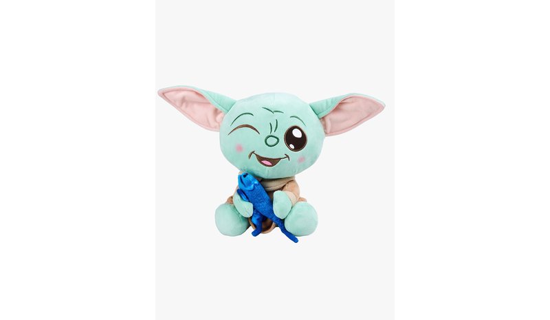 Star Wars Pehmolelu Grogu + Lisko 25 cm