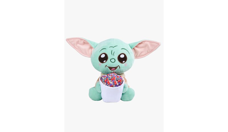 Star Wars Pehmolelu Grogu + Popcorn 25 cm – kuva 1/7
