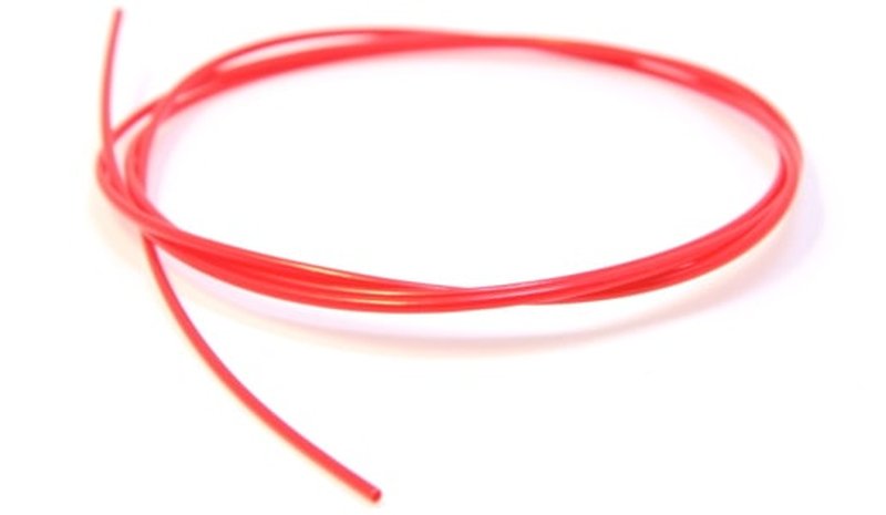 EUMER PLASTIC TUBE 1M SMALL RED – kuva 1/1