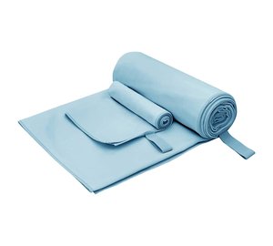 vidaXL Urheilupyyhesetti 2 pcs Sininen kangas