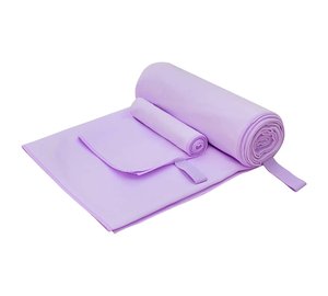 vidaXL Urheilupyyhesetti 2 pcs Violetti kangas