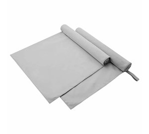 vidaXL Urheilupyyhkeet 2 pcs Harmaa 180 x 90 cm