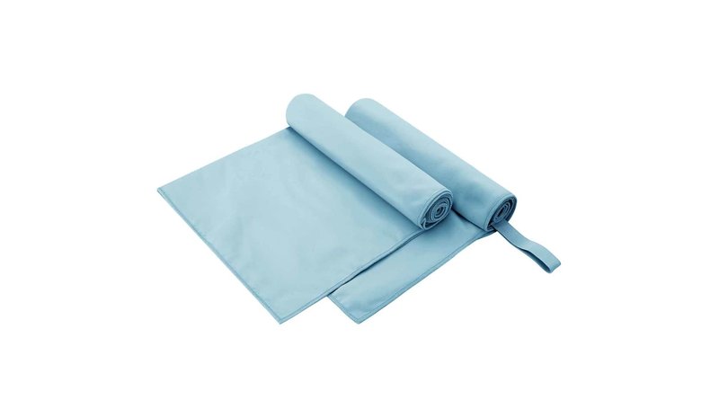 vidaXL Urheilupyyhkeet 2 pcs Sininen 100 x 50 cm
