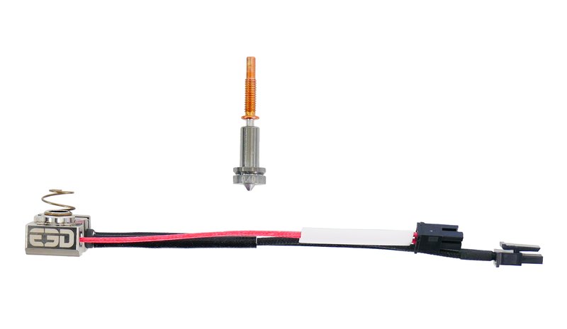 E3d Revo Ultra High Temp Hotside - Pt100 - Single Nozzle Kit – kuva 1/2