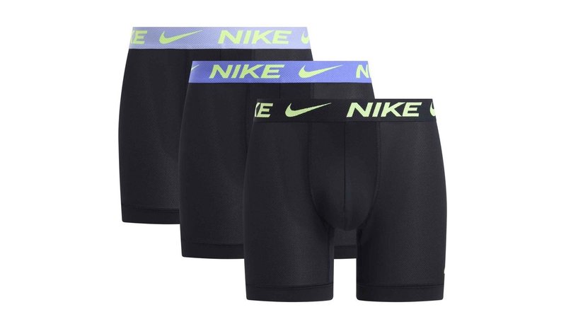 Nike Bokserit Advanced Micro Dri-FIT 3-pack - Musta/Violetti/Neon