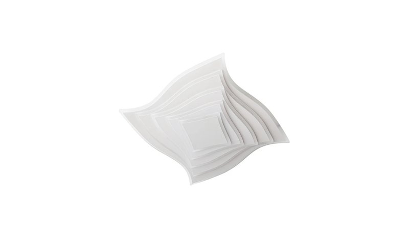 Lindby LED-kattovalaisin Rebeka, 47x47cm, CCT, kaukosäädin