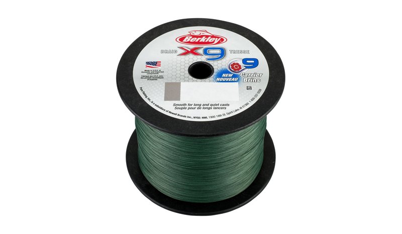 Berkley X9 Braid 2000M/2188Yd Low-Vis Green kuitusiima