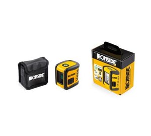 Ironside 103629 Ristilinjalaser vihreä laser, mini