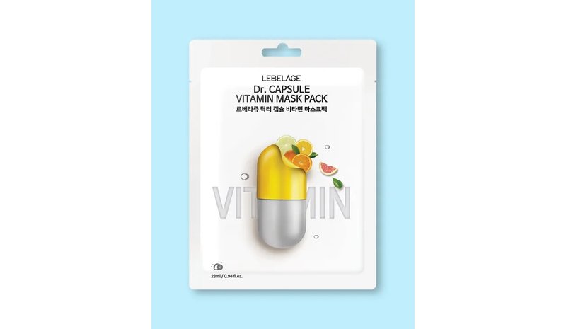 Lebelage Dr. Capsule Vitamin Mask Pack - 25 ml / 1 sheet