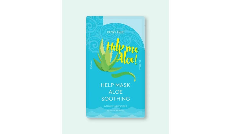 Dewytree Help Mask Aloe Soothing - 25 g / 1 sheet