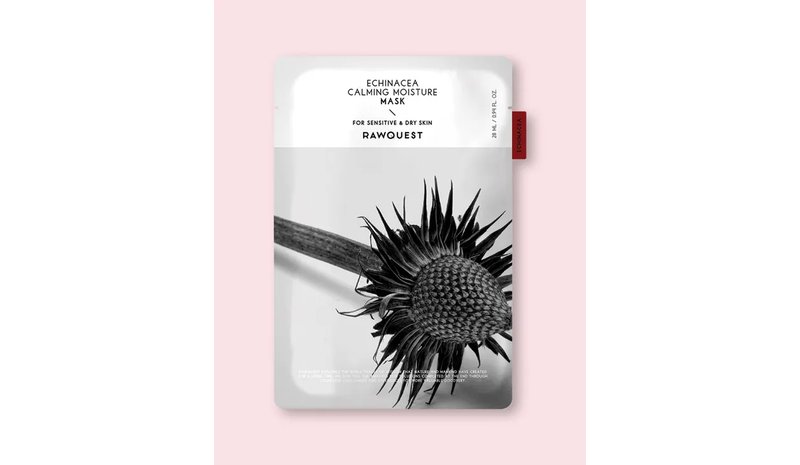 Rawquest Echinacea Calming Moisture Mask - 28 ml / 1 sheet