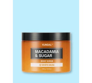 KUNDAL Macadamia & Sugar Body Scrub White Musk - 550 g