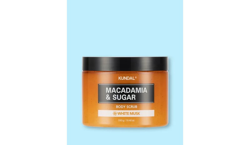 KUNDAL Macadamia & Sugar Body Scrub White Musk - 550 g