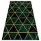 Matto Emerald 1020 Kolmiot, vihreä/kulta – kuva 3