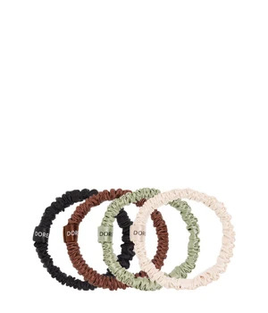 Dore & Rose Scrunchie 1 cm Mix Hiuslenkki 4 kpl