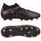 PUMA Future 9 Pro FG/AG Eclipse - Musta/Hehkuva punainen/Strong Gray Lapset – kuva 2