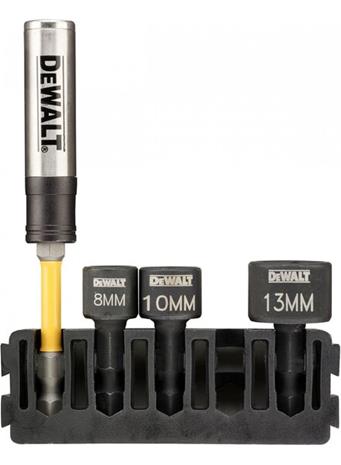 Kuusiohylsysarja DeWalt DT70826-QZ; 8-10 mm; 3 kpl. + Veitsimagneetti