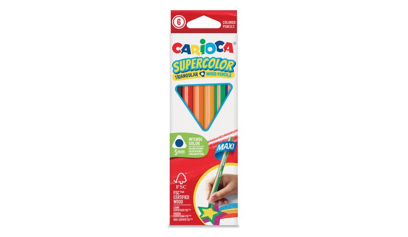 CARIOCA SC MAXI 6KPL KOLMIKUL.PUUVä?RIT