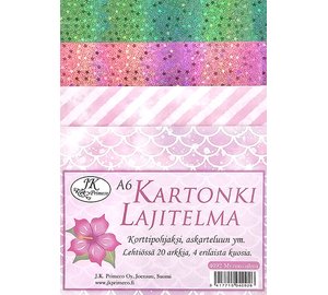 JKP A6 MERIMAAILMA KARTONKILAJITELMA