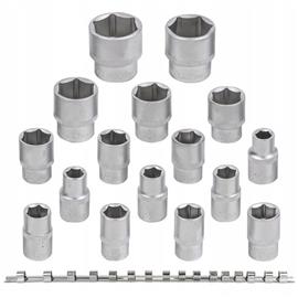 16 kpl. 1/2 kuusiokantasarja (10-32mm)