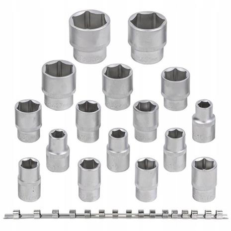 16 kpl. 1/2 kuusiokantasarja (10-32mm)