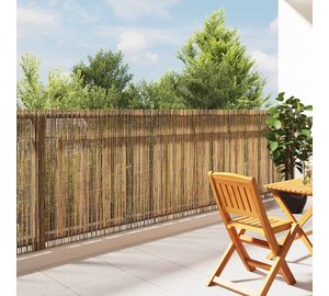 vidaXL Bambuaita Luonnollinen 400 x 125 cm Bambu