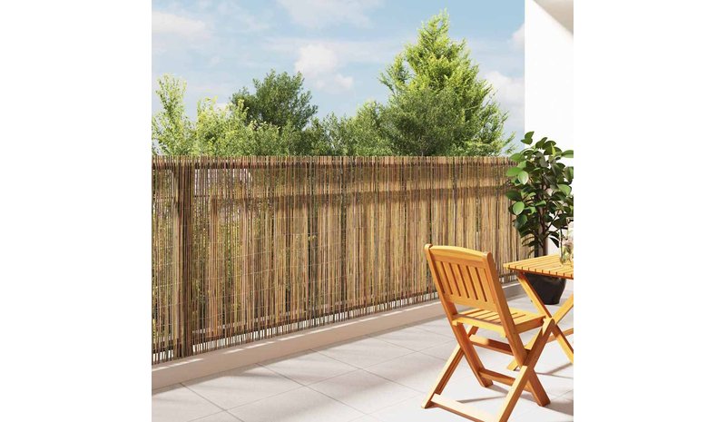 vidaXL Bambuaita Luonnollinen 400 x 125 cm Bambu