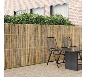 vidaXL Bambuaita Luonnollinen 400 x 150 cm Bambu