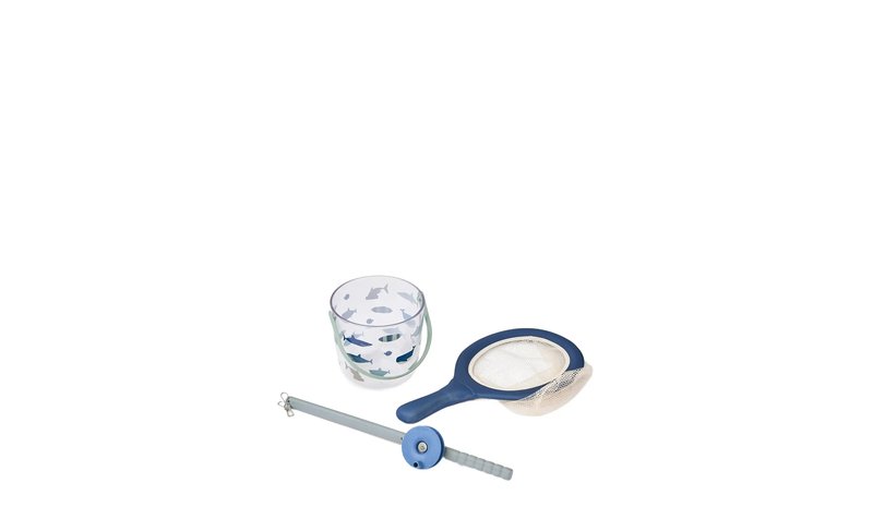 Liewood Cora Crab Fishing Set W Net - Blue - ONE SIZE
