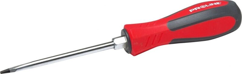 Litteä iskuruuvimeisseli 6 x 200 mm Crv