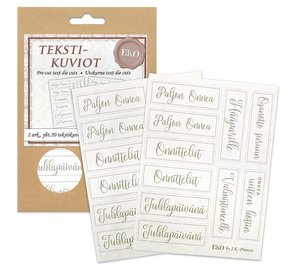JKP EKO ONNITTELUT TEKSTIKUVIO