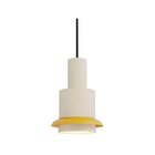 Chaumont Riippuvalaisin Ø19xH28 White/Yellow - DCW