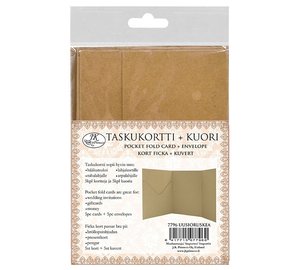 JKP UUSIORUSKEA 5 KPL TASKUKORTTI+KUORI